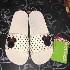 Crocs Disney Minnie Sandals Slides *New*